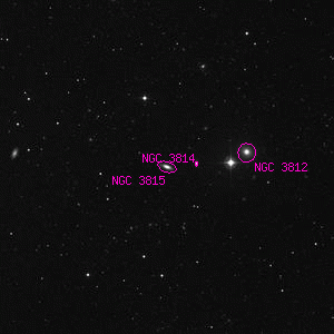 DSS image of NGC 3815