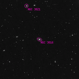 DSS image of NGC 3816