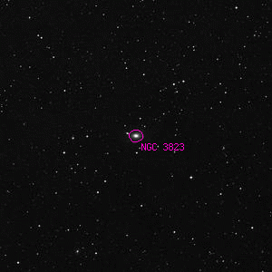 DSS image of NGC 3823