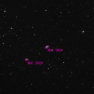 DSS image of NGC 3824