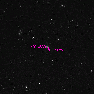DSS image of NGC 3826