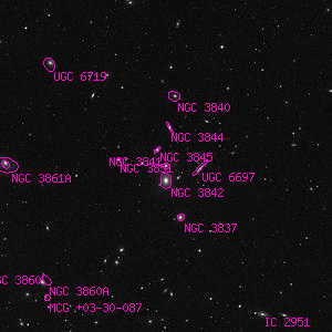 DSS image of NGC 3841