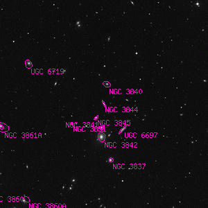 DSS image of NGC 3844