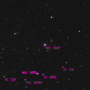 DSS image of NGC 3847
