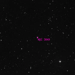 DSS image of NGC 3849