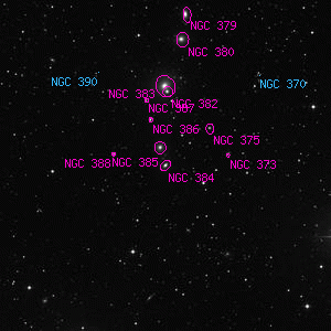 DSS image of NGC 384