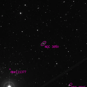 DSS image of NGC 3850