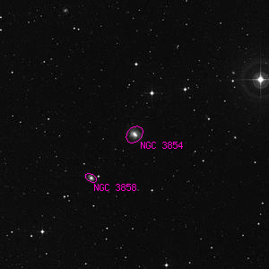 DSS image of NGC 3854