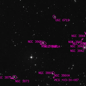 DSS image of NGC 3861A