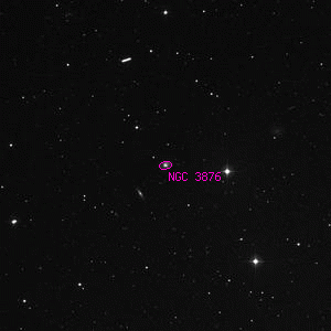 DSS image of NGC 3876