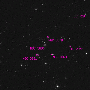 DSS image of NGC 3880