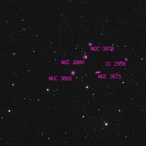 DSS image of NGC 3881