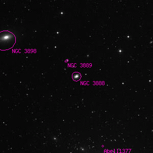 DSS image of NGC 3888