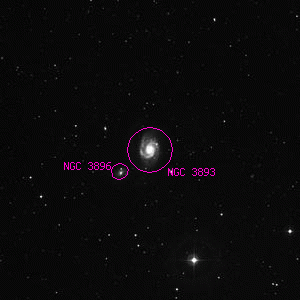 DSS image of NGC 3893