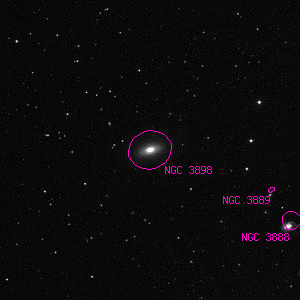 DSS image of NGC 3898