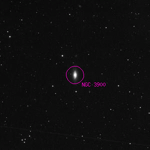 DSS image of NGC 3900