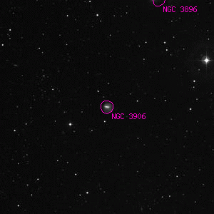 DSS image of NGC 3906
