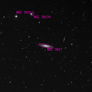 DSS image of NGC 3917