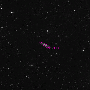 DSS image of NGC 3936