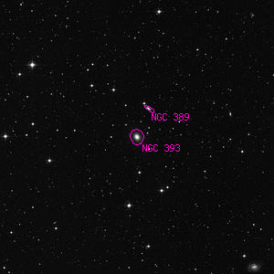 DSS image of NGC 393