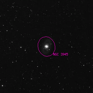 DSS image of NGC 3945