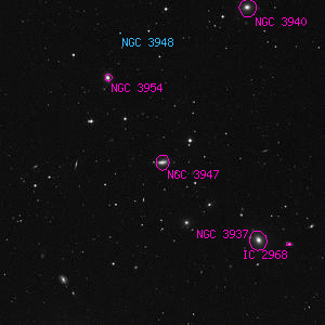 DSS image of NGC 3947