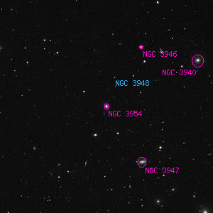 DSS image of NGC 3954