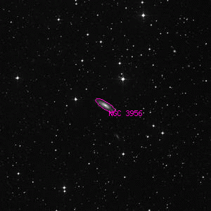 DSS image of NGC 3956