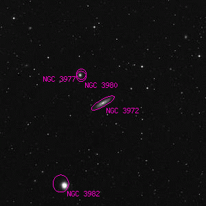 DSS image of NGC 3972
