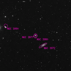 DSS image of NGC 3977
