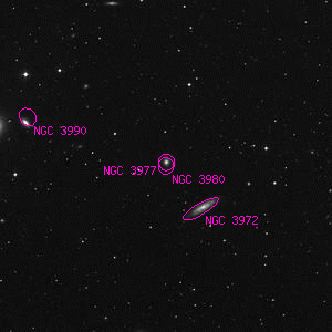 DSS image of NGC 3980