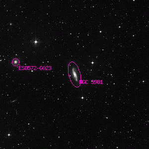 DSS image of NGC 3981