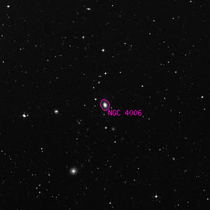 DSS image of NGC 4006