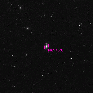 DSS image of NGC 4008