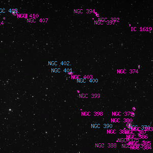 DSS image of NGC 400