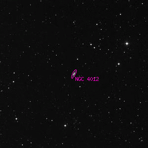 DSS image of NGC 4012