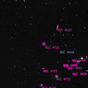 DSS image of NGC 4022