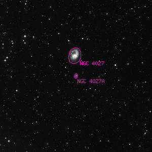 DSS image of NGC 4027A