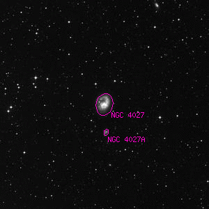 DSS image of NGC 4027