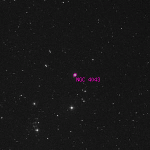 DSS image of NGC 4043