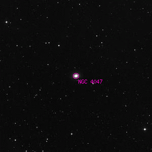 DSS image of NGC 4047