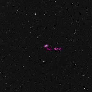 DSS image of NGC 4053