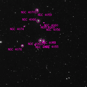 DSS image of NGC 4055