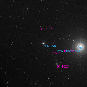 DSS image of NGC 405
