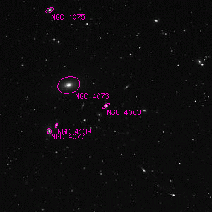 DSS image of NGC 4063