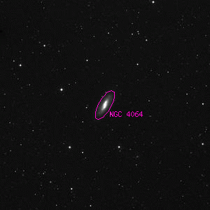 DSS image of NGC 4064