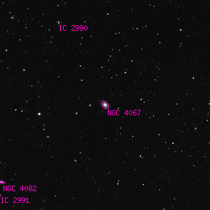 DSS image of NGC 4067