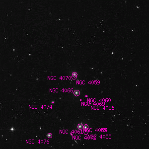 DSS image of NGC 4070