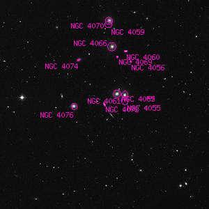DSS image of NGC 4072