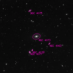 DSS image of NGC 4073